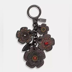 Tea Rose Bag Charm by Coach